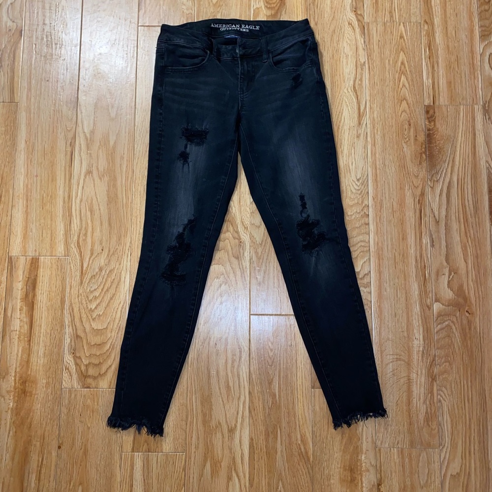 Cropped jeans